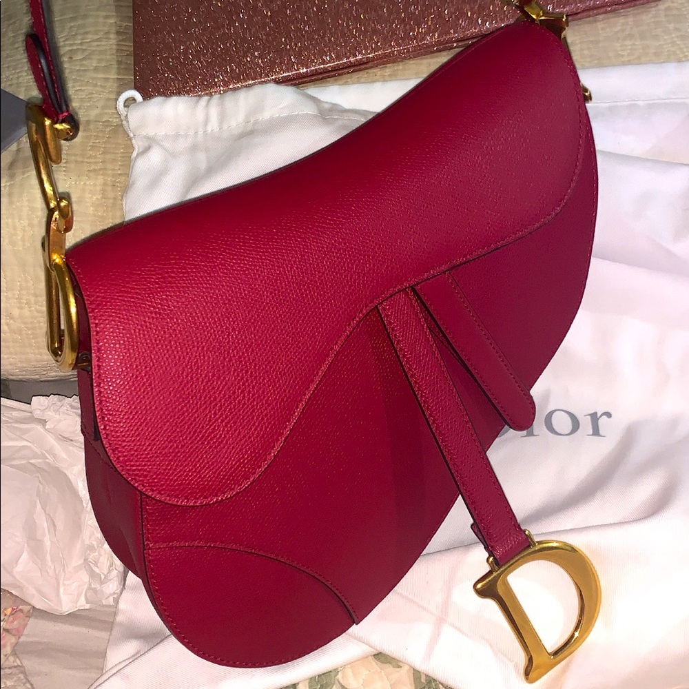 DIOR SADDLE BAG- medium size